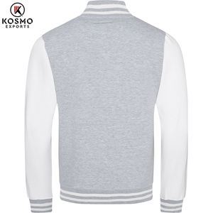 Logo personnalisé Veste universitaire à manches longues pour hommes Vestes universitaires Vestes universitaires vierges Logo personnalisé - Product Image 4