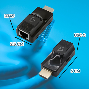 Extender HDMI da 60 Metri con Cavo Ethernet RJ45 Categoria Cat 5e/6 per Moduli di Comunicazione HDMI - Product Image 3