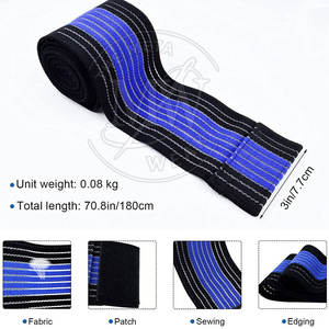 Rodilleras de neopreno de alta calidad superventas, entrenamiento de gimnasia de compresión personalizado para levantamiento de pesas, venta al por mayor - Product Image 2