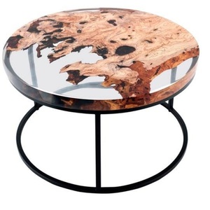 โต๊ะข้างโลหะมีสไตล์ใหม่สำหรับคาเฟ่ร้านกาแฟบ้านไร่โต๊ะน้ำชาโลหะสไตล์วินเทจคันทรีเฟอร์นิเจอร์ห้องนั่งเล่นทรงกลม - Product Image 6