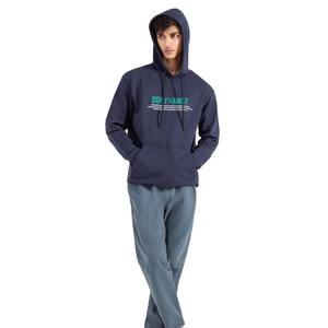 Pull à capuche en polaire pour hommes surdimensionné imprimé personnalisé respirant à manches longues avec cordon de serrage style décontracté pour l'impression numérique d'hiver - Product Image 4