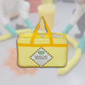 Chemical Spill Kit 15 Liter with Soft Bag Lightweight Chemical Spill Emergency Response Kit for Factory Vehicle Workshop - Product Image 2