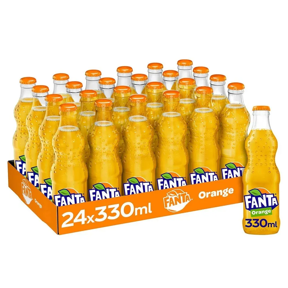 Оригинальные газированные напитки Fanta 330 мл всех вкусов, в том числе апельсиновый экзотический лимонный мандарин для оптовой продажи