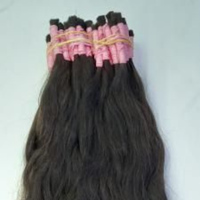 Cheveux humains indiens Remy 100% naturels |   En vrac |   Machine à double trame |   Perm Weave Ready |   Emballage personnalisable |   Toutes les couleurs |   Doux