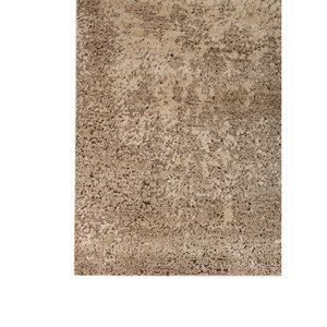 Entropy Ivory Hand Knotted Wool Silk <b>Rug</b> AKWS-3033 Rectangular Abstract Pattern for Home Hallway for Living Room Handmade <b>Rug</b> - Product Image 4