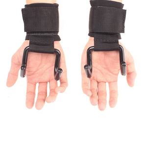 Nuevo estilo Power Weight Lifting Pull Up Rod Ganchos Gimnasio Levantamiento de pesas Correa Ganchos Directo de fábrica - Product Image 4