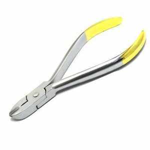 Ensemble d'instruments manuels de qualité supérieure en acier inoxydable pour la coupe de fils d'orthodontie, pince à couper les fils distaux. - Product Image 5