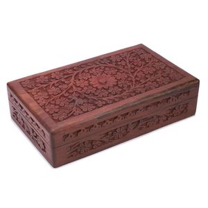 Pafu Ramadan Mubarak Home Decor Cadeau islamique Décoration de l'Aïd Signe de l'Aïd Caisse en bois Coffrets cadeaux - Product Image 4
