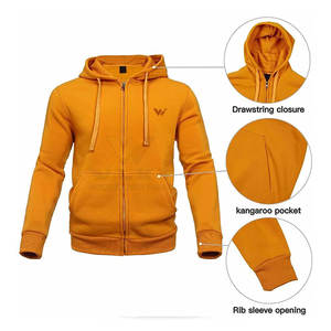 Chándal deportivo de estilo informal para hombre, transpirable, 100% algodón, logotipo personalizable diseñado para deportes de invierno, talla XL - Product Image 4