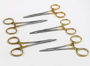 Juego de instrumentos de soporte de aguja manual de acero inoxidable versátil para uso hospitalario y aplicaciones de costura reutilizable - Product Image 5