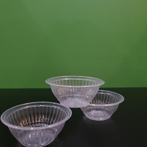 โรงงานราคาต่ําชามซุปใสภาชนะดีลี่ชามพลาสติก PP Takeaway สําหรับร้านอาหารไมโครเวฟปลอดภัยผลิตในเวียดนาม - Product Image 3