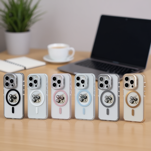 Funda Transparente para Teléfono Móvil IP16 PRO MAX con Protección Total, Anillo Magnético y Protector de Cámara de Doble Material Incluido - Product Image 2