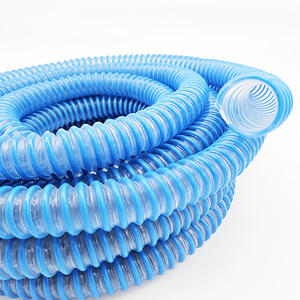 Tuyau d'aspiration en PVC résistant à la chaleur tuyau d'hélice en PVC tuyau de conduit d'air en PU pour respirateurs Machine de sablage de route - Product Image 2