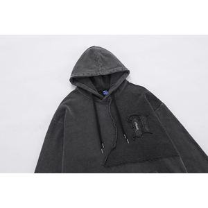 เสื้อฮู้ดแขนยาวสำหรับผู้ชายใส่สบายแขนยาวลำลอง - Product Image 6