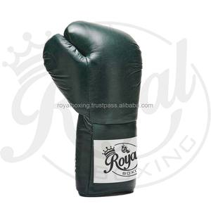 Gants de boxe professionnels de haute qualité en cuir véritable 8oz conçus sur mesure avec emballage et logo de qualité supérieure - Product Image 5