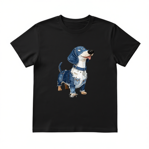T-Shirt Unisex 100% Cotone 210GSM, Vestibilità Oversize Casual, Logo Frontale con Stampa Serigrafica, Stampa DTG, Maglietta con Stampa Serigrafica - Product Image 2