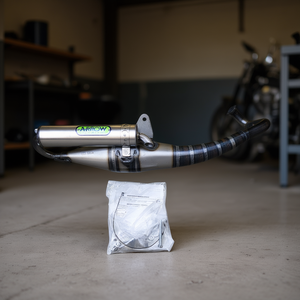 Sistema di Scarico per Moto Arrow in Titanio per Kymco People 50 07-13 CD 33520ET Omologato - Product Image 3