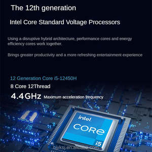 Tout nouveau L e n o v o ordinateur portable professionnel IdeaPad 15s Inter Core I5-12450H 15.6 pouces 16G DDR4 512G SSD ordinateur Note book PC - Product Image 5