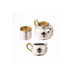 Hervidores de café de metal con acabado plateado Ventas directas de fábrica Hervidores de té brillantes Lo mejor para uso doméstico y hotelero - Product Image 5