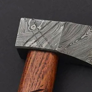 Hacha de servicio OEM y ODM de calidad superior personalizada al por mayor, gran oferta, mango de madera de diseño, hachas de acero de Damasco, hachas de acero de Damasco - Product Image 5
