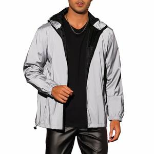 Veste en toile réfléchissante argentée de meilleure qualité, coupe ajustée, respirante, hiver, extérieur, col carré, service OEM disponible pour le printemps - Product Image 6