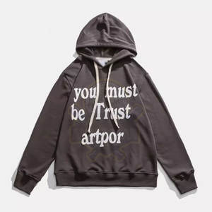 Fabricación profesional nuevo estilo Puff impresión sudaderas al por mayor de alta calidad Puff impresión sudaderas con capucha - Product Image 1