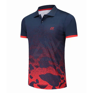 Logo personnalisé OEM T-shirts de polo de golf en microfibre à séchage rapide pour hommes à manches courtes avec tissu tricoté en bambou 2024 Taux de vente total - Product Image 2