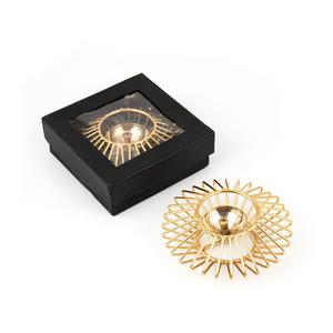 Decorative Akhand Brass Diya Oil <b>Lamp</b> with Stand Golden Finished Traditional Puja Diya for Home Temple Diwali Spiritual Decor - Product Image 1