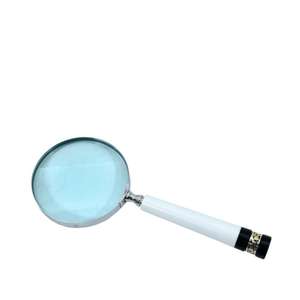 OEM Support Nautical Silver Rim Magnifying Glass With Handle Business Promotional Gifts Cheap Price - Product Image 1