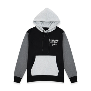 Meilleure qualité de sweats à capuche en coton polaire pour hommes sérigraphié logo à manches longues multicolore vêtements décontractés à capuche pour adultes - Product Image 1