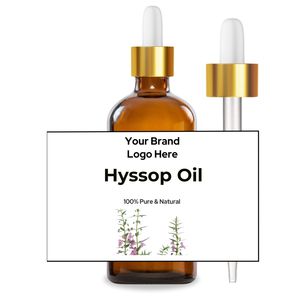 Hyssop (Hyssopus Officinalis) Aceite esencial OEM de etiqueta privada Premium - Product Image 1