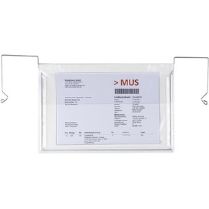 A5 Landscape PVC Soft <b>Film</b> Wire Frame Pocket 165x245mm 180m-TRANSPAK Pack of 200 - Product Image 1