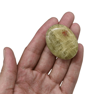 หินปาล์มอความารีนสีเหลืองสำหรับบำบัดและพลังงานคริสตัลธรรมชาติขัดเงาสำหรับทำสมาธิและบรรเทาความเครียด - Product Image 4