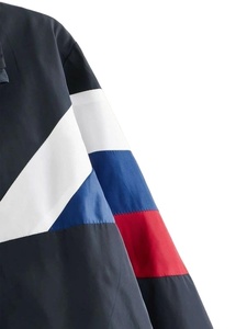 Chaqueta Cortavientos de Alta Calidad Estilo 2025 para Niños, Talla Grande, Bloques de Color, Cierre de Cremallera, Chaqueta Cortavientos de Nailon - Product Image 3