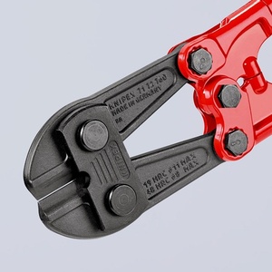 Cortador de Pernos Mediano KNIPEX con Longitud de 760 mm, Empuñaduras Multicomponentes Blancas de 11 mm, Cuchillo Multiusos con Dureza de 8 mm - Product Image 5