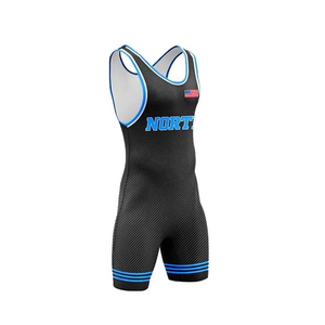 DEAL Wrestling Singlet Pas Cher Sublimation Gym Formation Body Suit Logo Avant pour Powerlifting Fitness - Product Image 1