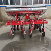 Semoir de maïs agricole 4 rangs semoir Machine à semer le maïs Attachement d'engrais pour une agriculture à haute efficacité Qualité supérieure