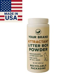 Caja de arena atrayente de marca privada de alta calidad en polvo 16oz Ecológico Fresco Perfumado Spray Gatos EE. UU. Hecho con MOQ bajo natural - Product Image 6