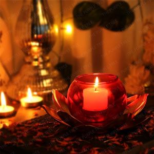 Moderno personalizado en tamaños de lujo de metal portavelas superventas nuevo diseño de moda vela luz soporte votivo - Product Image 4