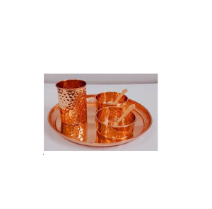 ชุดอาหารค่ำทองแดงหรูหราของราชวงศ์เครื่องครัวและร้านอาหารและขัดเงาปลอดภัย - Product Image 4