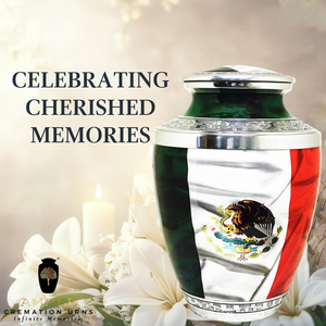 Urnes de crémation en aluminium réfléchies souvenir grandes options avec joint anti-fuite de gravure et hommage élégant à la maison - Product Image 5