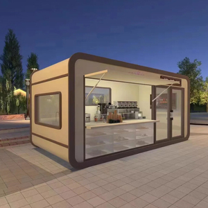 Casa Prefabricada Modular <span class=keywords><strong>de</strong></span> Acero Estilo Apple Cottage, Hotel Helipuerto, Villa Modular junto <span class=keywords><strong>a</strong></span> la <span class=keywords><strong>Playa</strong></span>, Oficina Móvil - Product Image 4