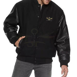 แจ็กเก็ตเลตเตอร์แมนกันลมแจ็กเก็ตเลตเตอร์แมนลำลอง - Product Image 4