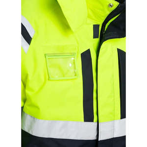 Uniforme de seguridad de construcción de alta visibilidad personalizado OEM conjuntos de ropa de trabajo industrial para el verano impreso material de poliéster - Product Image 6