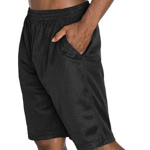 Nouveau short de sport à manches courtes avec logo personnalisé pour hommes, sports de basket-ball d'été, shorts de course à pied en maille respirante - Product Image 3