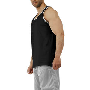 Débardeur de sport en coton tricoté de haute qualité à séchage rapide pour la musculation - Product Image 3