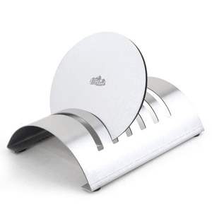 Posavasos de aluminio duraderos con propiedades resistentes al calor para tazas de café y bebidas calientes - Product Image 1