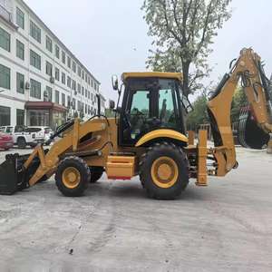 Chargeuse-pelleteuse Caterpillar 430F2 d'occasion/neuve, 4x4, USA, CAT 430 420 d'occasion, avec godet 4-en-1 et bras télescopique - Product Image 4