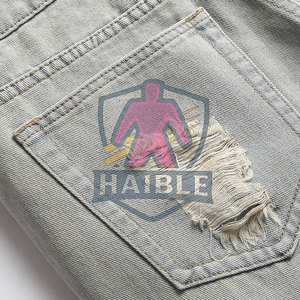 กางเกงยีนส์ขาสั้นผู้ชายคุณภาพสูงขายดี ระบายอากาศได้ดี เป็นมิตรกับสิ่งแวดล้อม ดีไซน์ตามสั่ง บริการ OEM เหมาะสำหรับใส่กิจกรรมกลางแจ้ง - Product Image 2