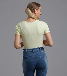 Stretch Fabric Moisture Wicking Women <b>Riding</b> <b>Top</b> Stylish Equestrian Athletic Breathable Comfortable <b>Horse</b> <b>Riding</b> Shirt Apparel - Product Image 6